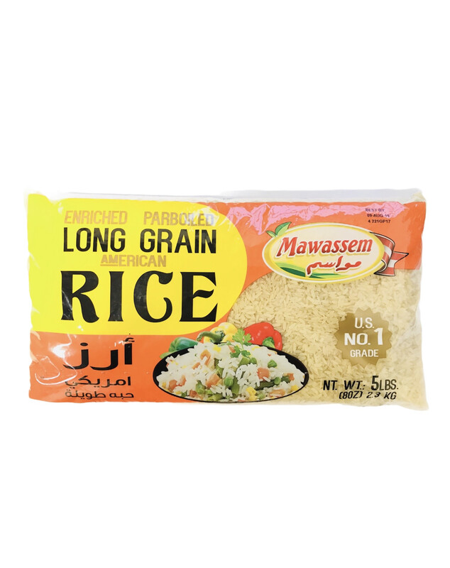 Mawassem Parboiled Rice 8x5lb