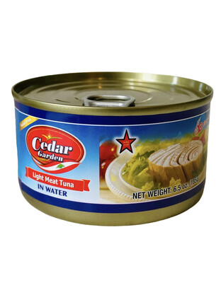 Cedar Garden Tuna With Water 48x6.5oz
