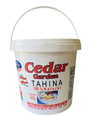 Cedar Garden Tahini 4x8lb