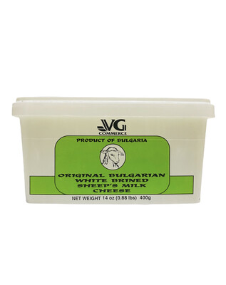 VG Commerce Original Bulgarian White Brined Sheep’s Cheese 12x14oz