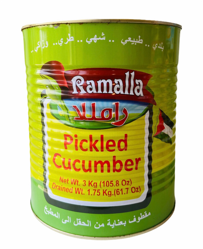 Ramalla Pickled Cucumbers 6x3KG