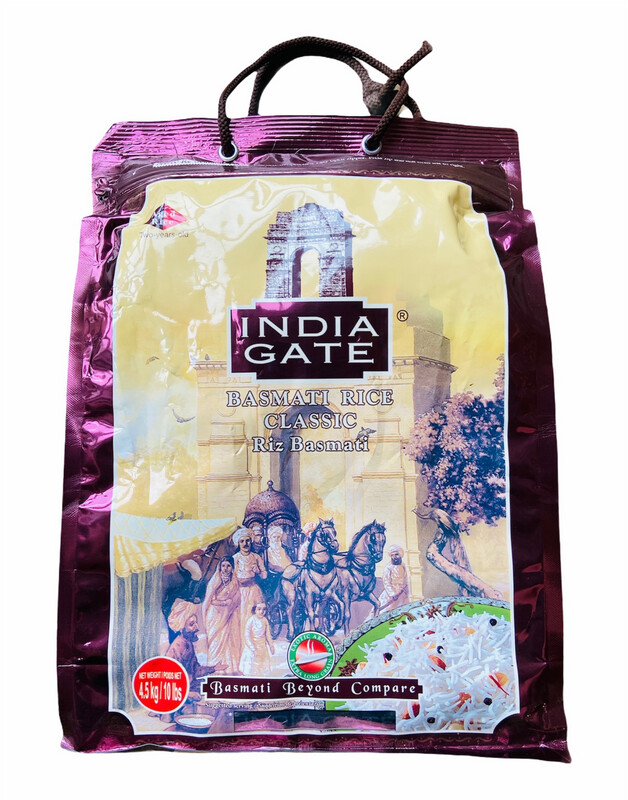 India Gate Classic Basmati Rice 4x10lb
