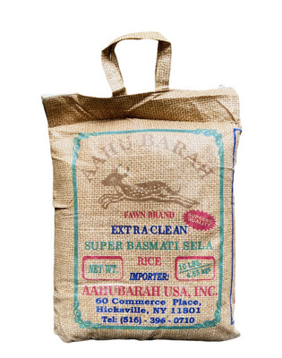 Aahu Barah Basmati Rice 4x10lb