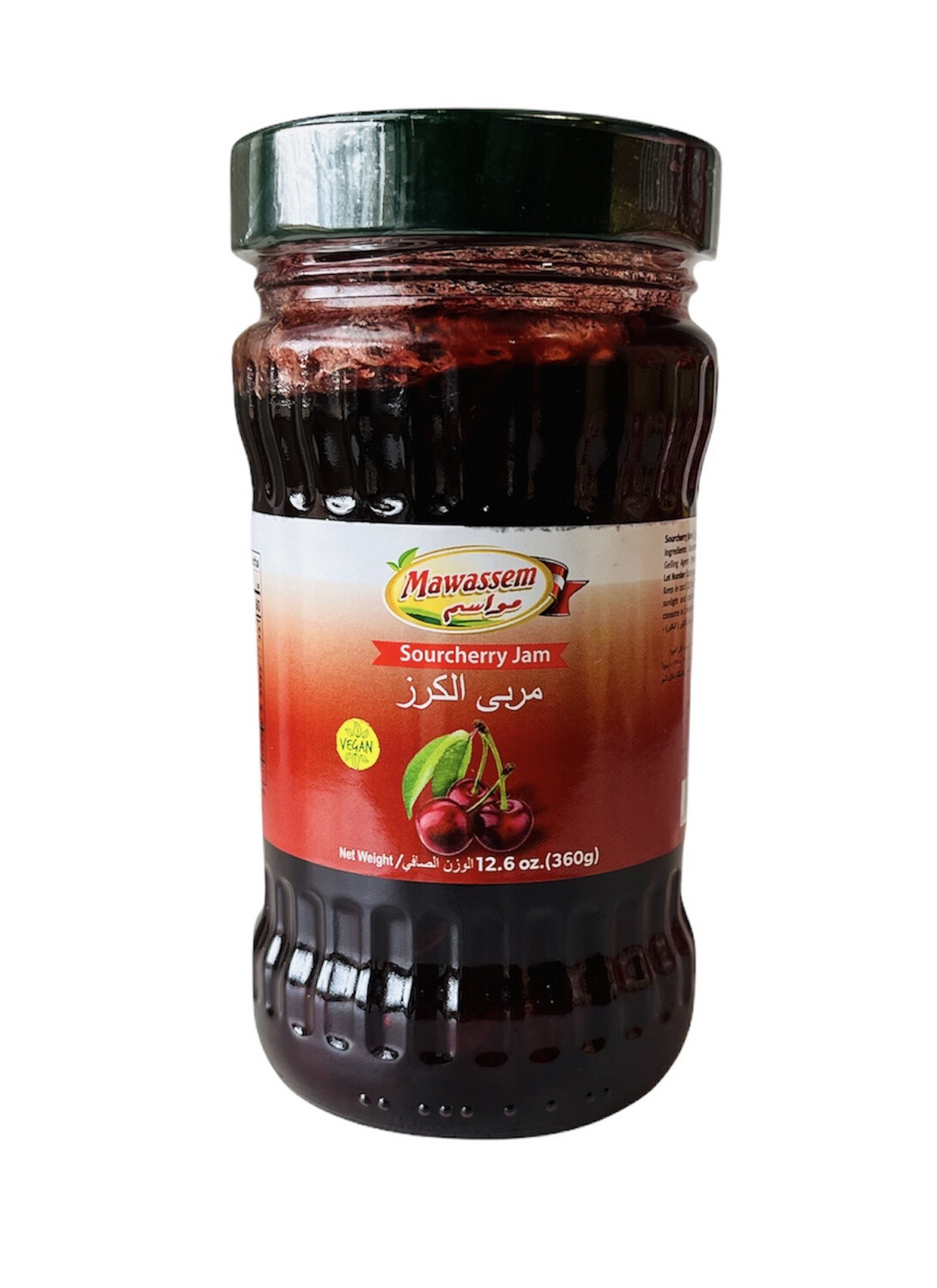 Mawassem Sour Cherry Jam 12x360g