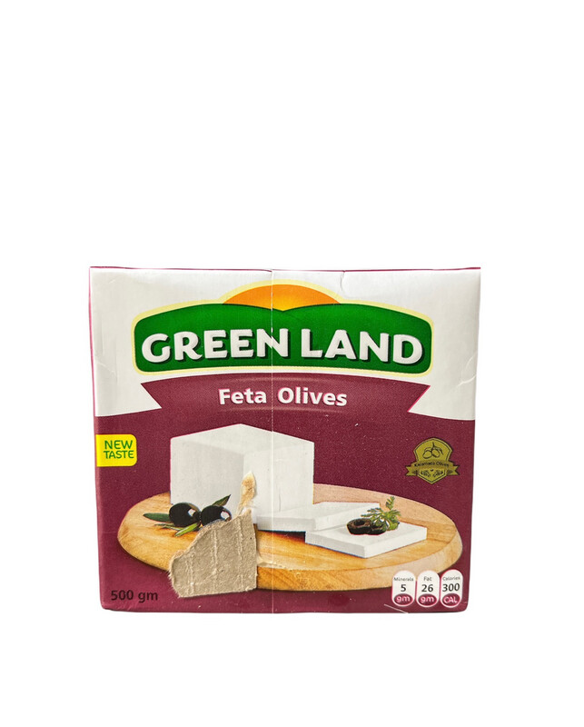 Greenland Feta Cheese With Olives 24x1lb