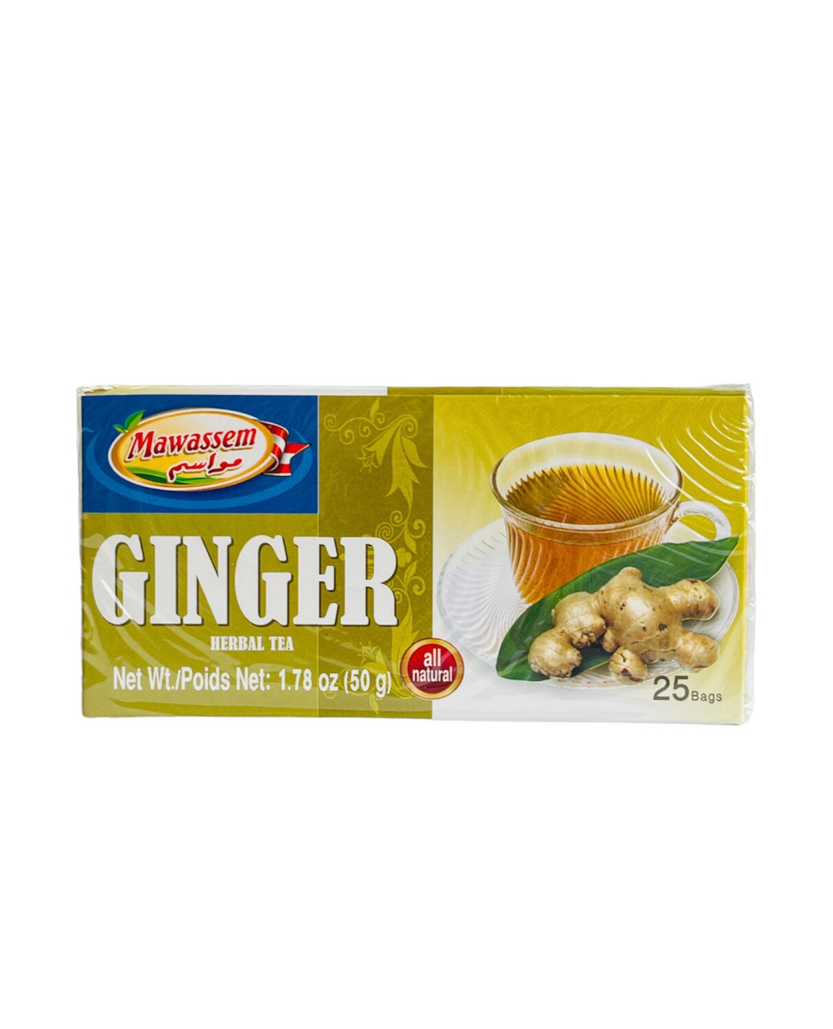 Mawassem Ginger Tea 24x50gx25b