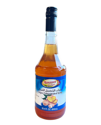 Mawassem Ginger Syrup 12x600ml