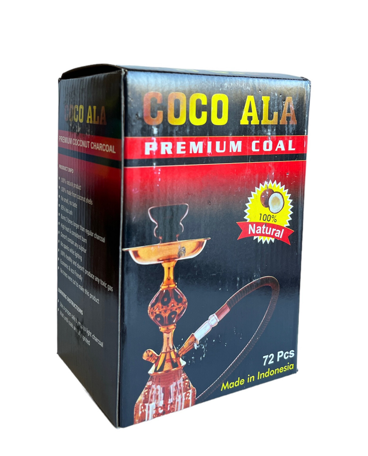 Coco Ala Premium Coconut Charcoal 10x72Pcs