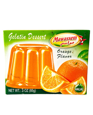 Mawassem Orange Jell-O 48x85g