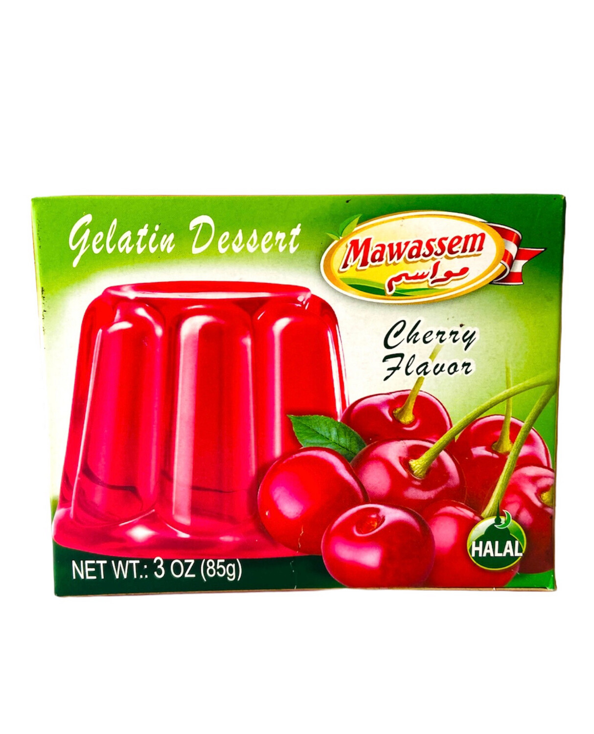 Mawassem Cherry Jell-O 12x85g