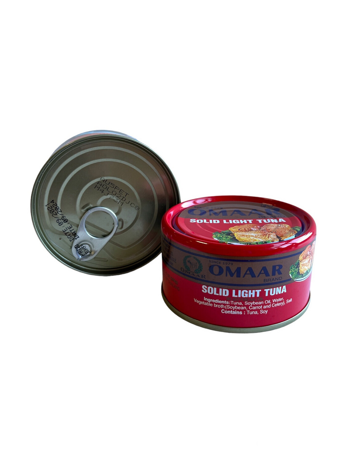 Omaar Brand Tuna With Soybean 24x7oz