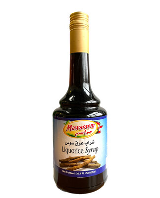 Mawassem Liquorice Syrup 12x600ml