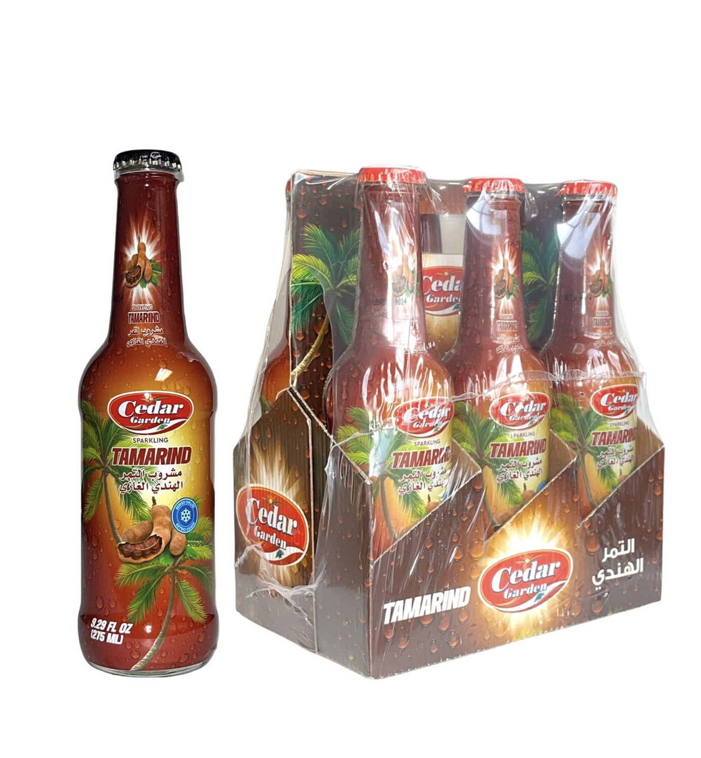 Cedar Garden Sparkling Tamarind 24x275ml