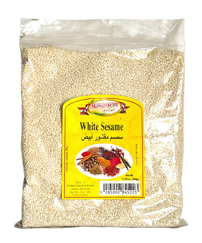 Mawassem White Sesame Seeds 24x350g