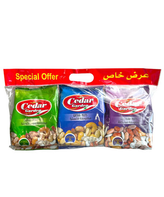 Cedar Garden Offer Nuts 2+1 Free