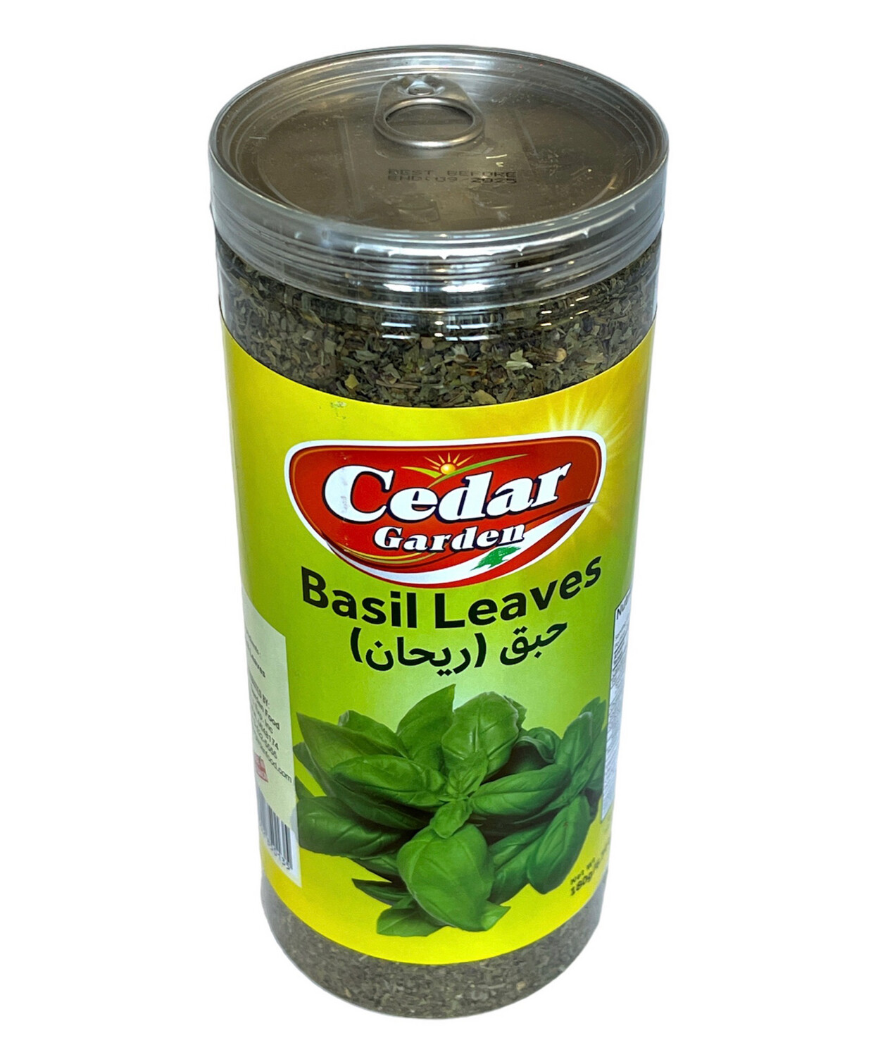 Cedar Garden Basil Leaves 12x180g
