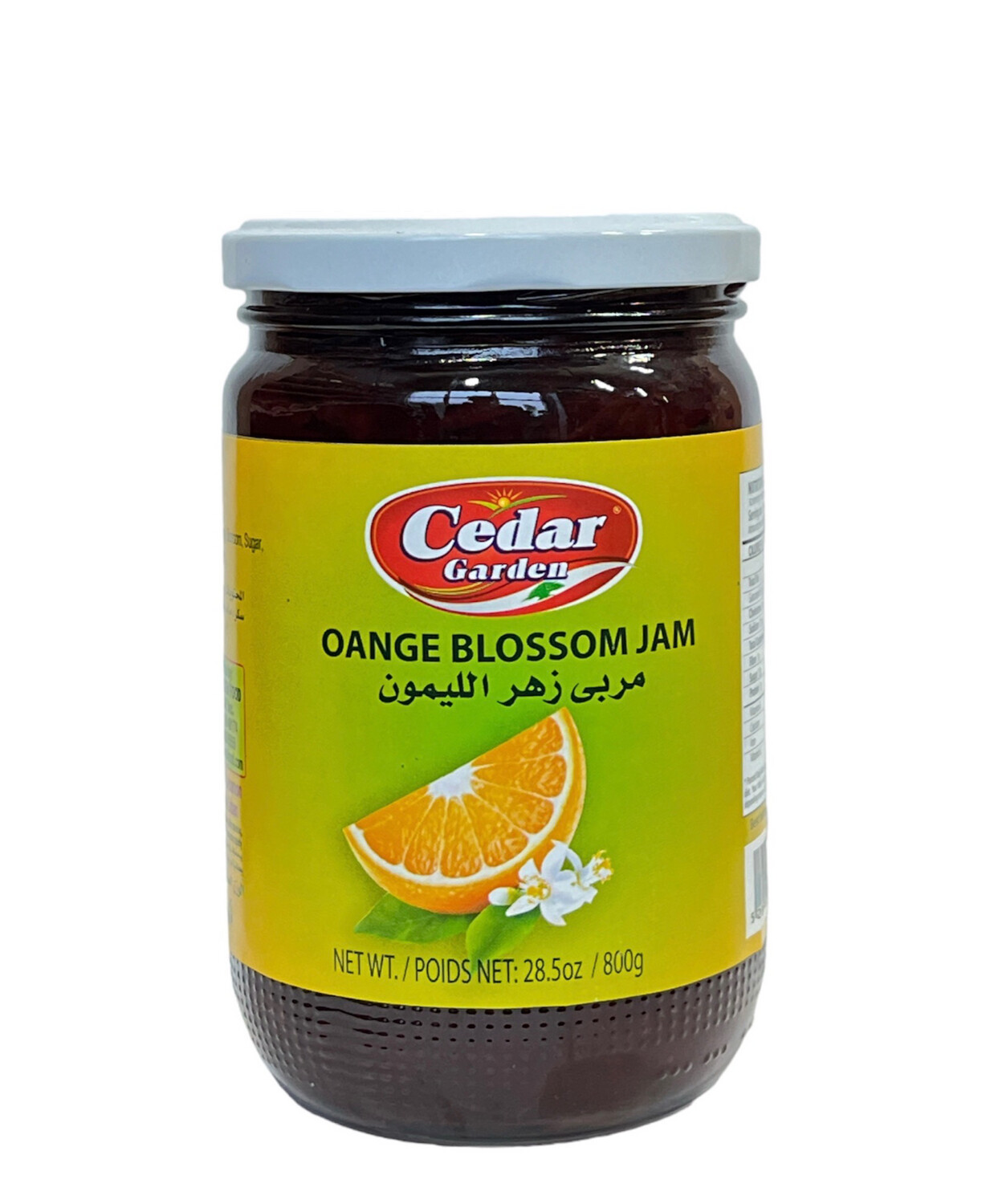 Cedar Garden Orange Blossom Jam 12x800g