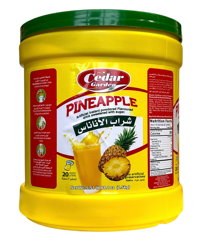 Cedar Garden Pineapple Instant Powder Juice 6x2.5kg