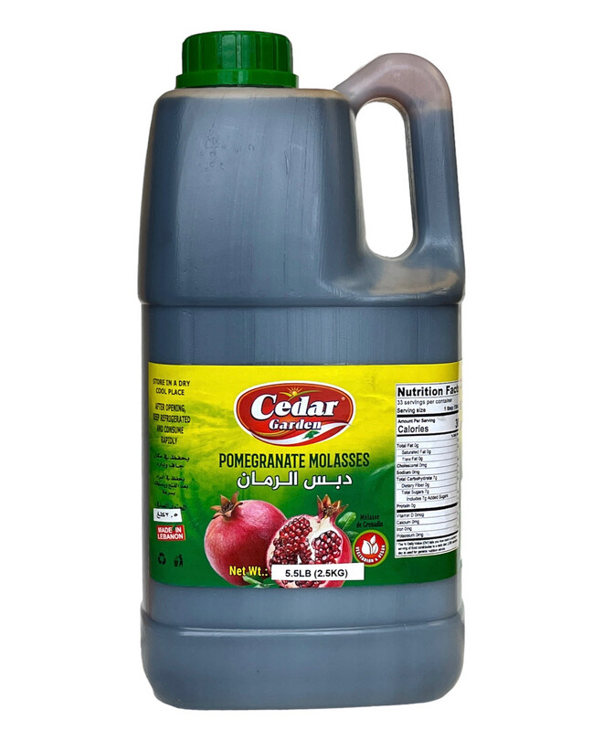 Cedar Garden Pomegranate Molasses 6x2.5Kg