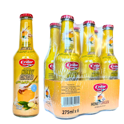 Cedar Garden Sparkling Honey Ginger 24x275ml
