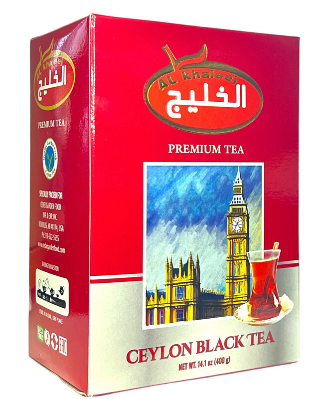 Al Khaleej Premium Ceylon Black Tea 24x400g
