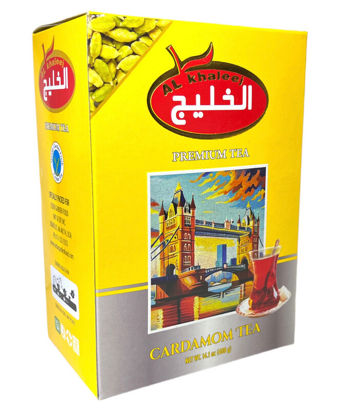 Al Khaleej Premium Cardamom Tea 24x400g