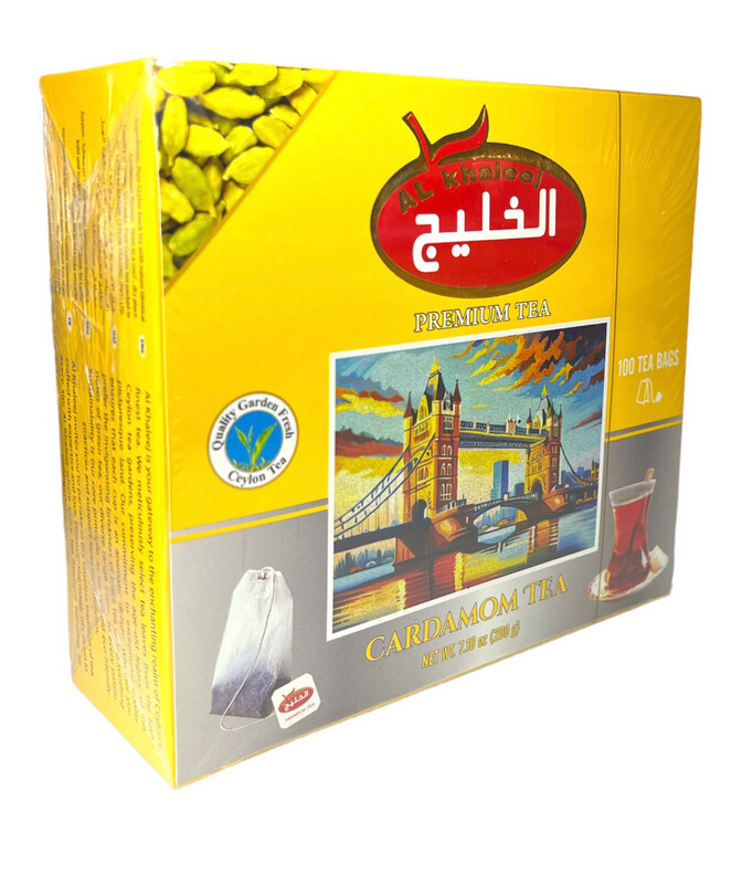 Al Khaleej Premium Cardamom Tea Bag 24x200g