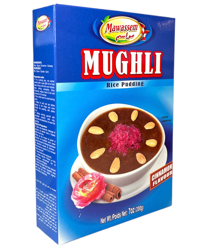 Mawassem Mughli Rice Pudding Cinnamon Flavor 12x200g