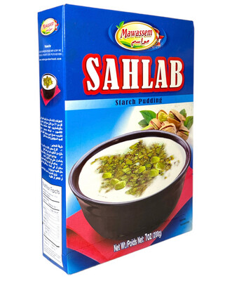 Mawassem Sahlab Starch Pudding 12x200g