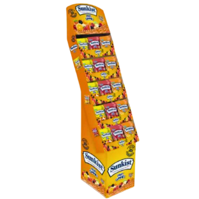 Sunkist Gummies Display 75x100g