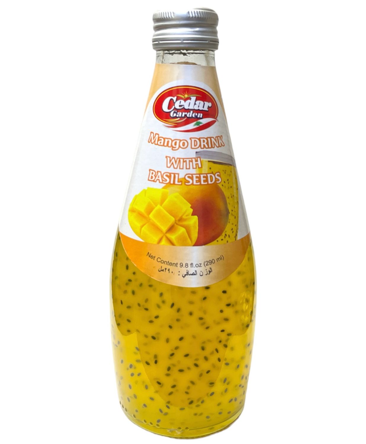 Cedar Garden Mango Drink With Basil Seeds 24X290ml
