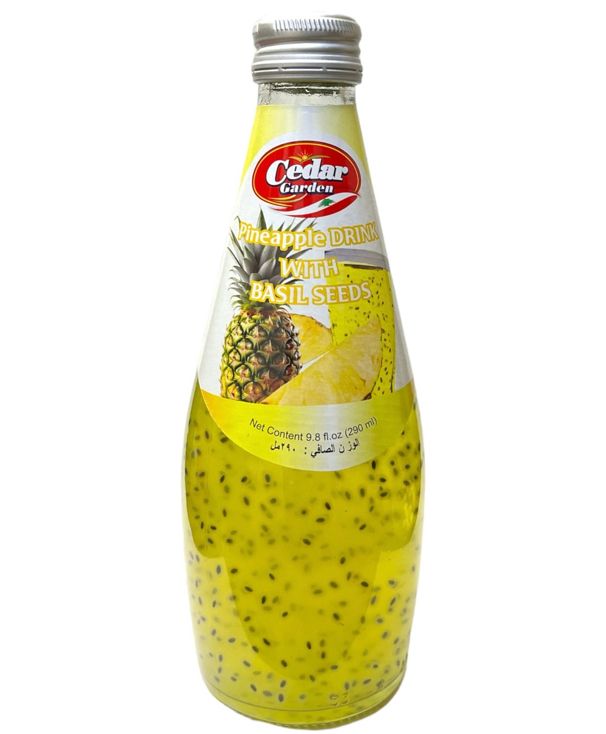 Cedar Garden Pineapple Drink With Basil Seeds 24x290ml