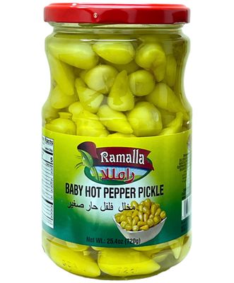 Ramalla Baby Hot Peppers 12x720g