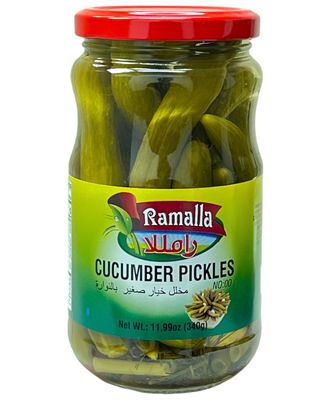 Ramalla Pickled Cucumbers 12x340g