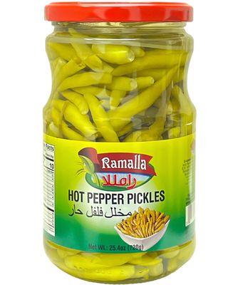Ramalla Hot Pepper Pickles 12x720g