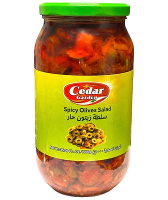 Cedar Garden Spicy Olive Salad 12x1k