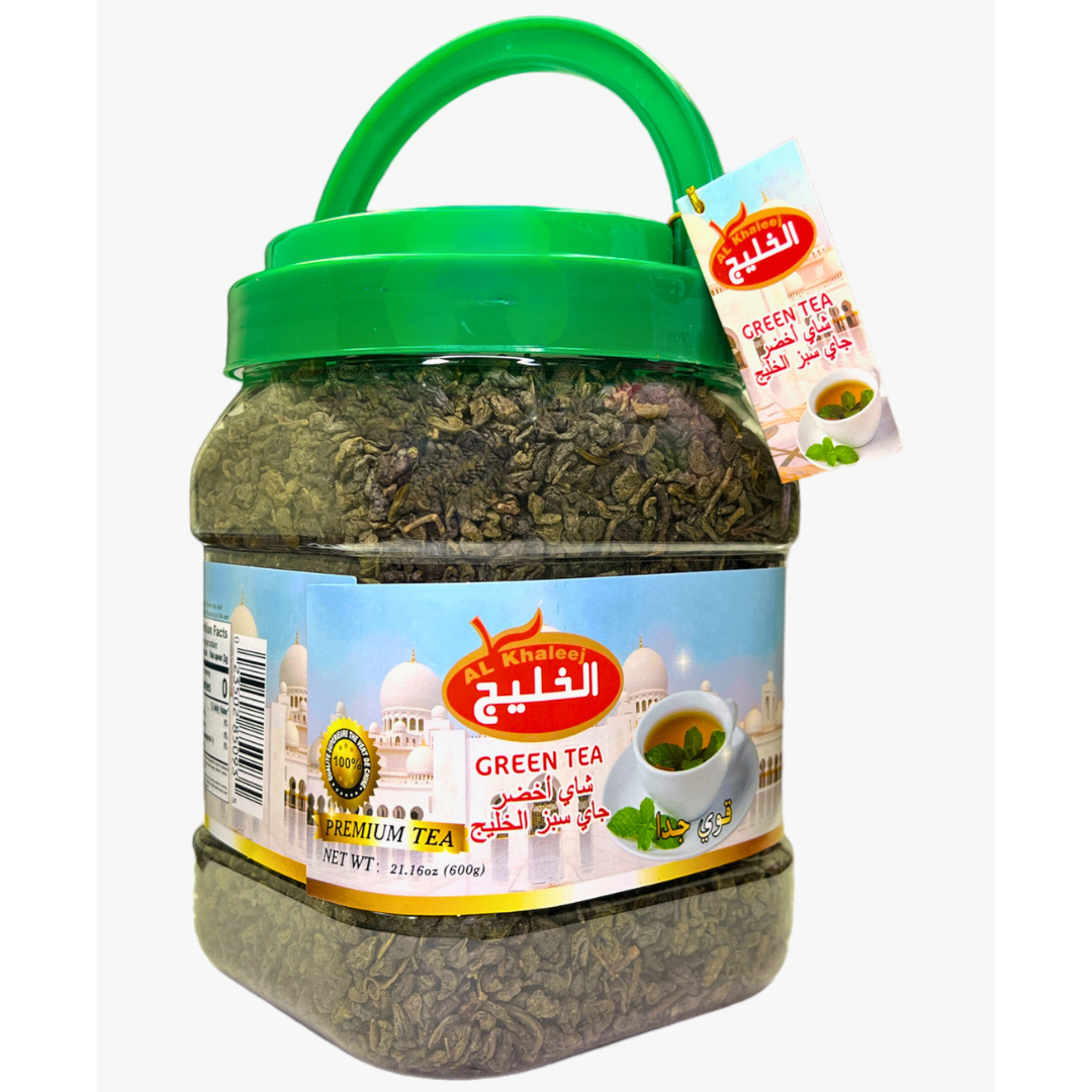 Al khaleej Green Tea Extra Strong (Afghani Style) 18x600g