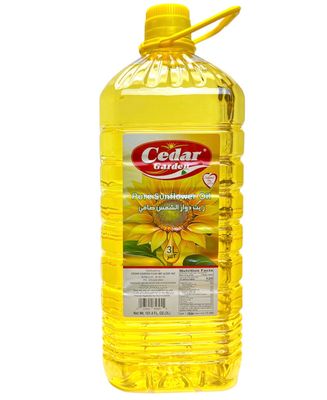 Cedar Garden Pure Sunflower Oil 6x3L