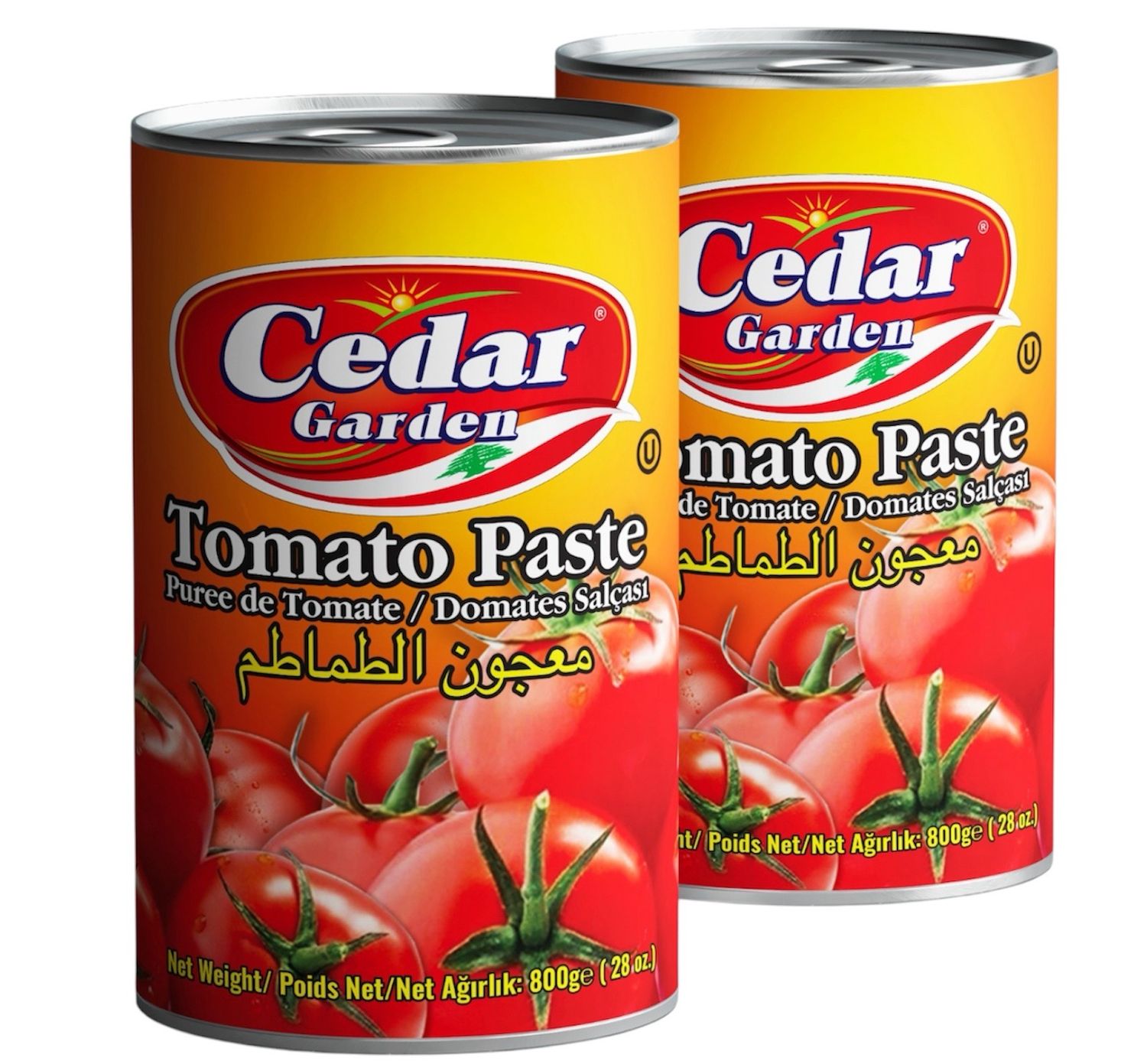 Cedar Garden Tomato Paste 12x800g