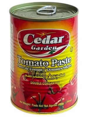 Cedar Garden Tomato Paste 24x400g