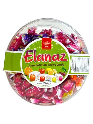 Elanaz Chewy Soft Candy 8x35.3oz (1kg), 60