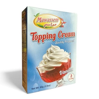 Mawassem Topping Cream 12x80g