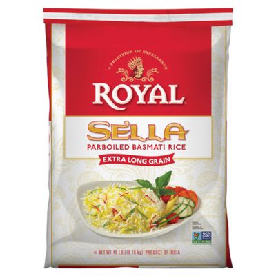 Royal Basmati Rice Sella 40lb
