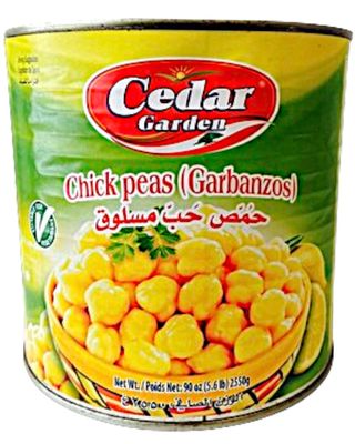 Cedar Garden Chickpeas 6x2550g