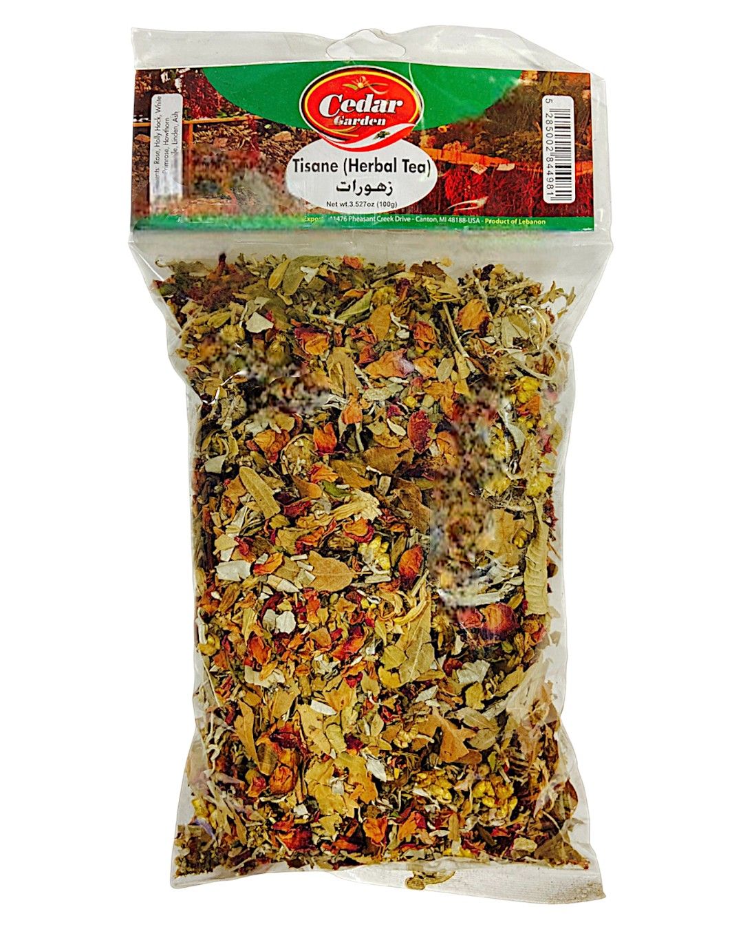 Cedar Garden Tisane (Herbal Tea) 24x100g