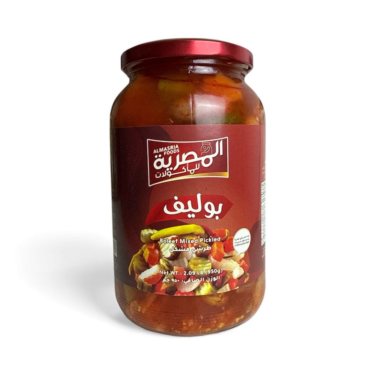 Al Masria Foods Mixed Pickles (Boleef) 12x950g