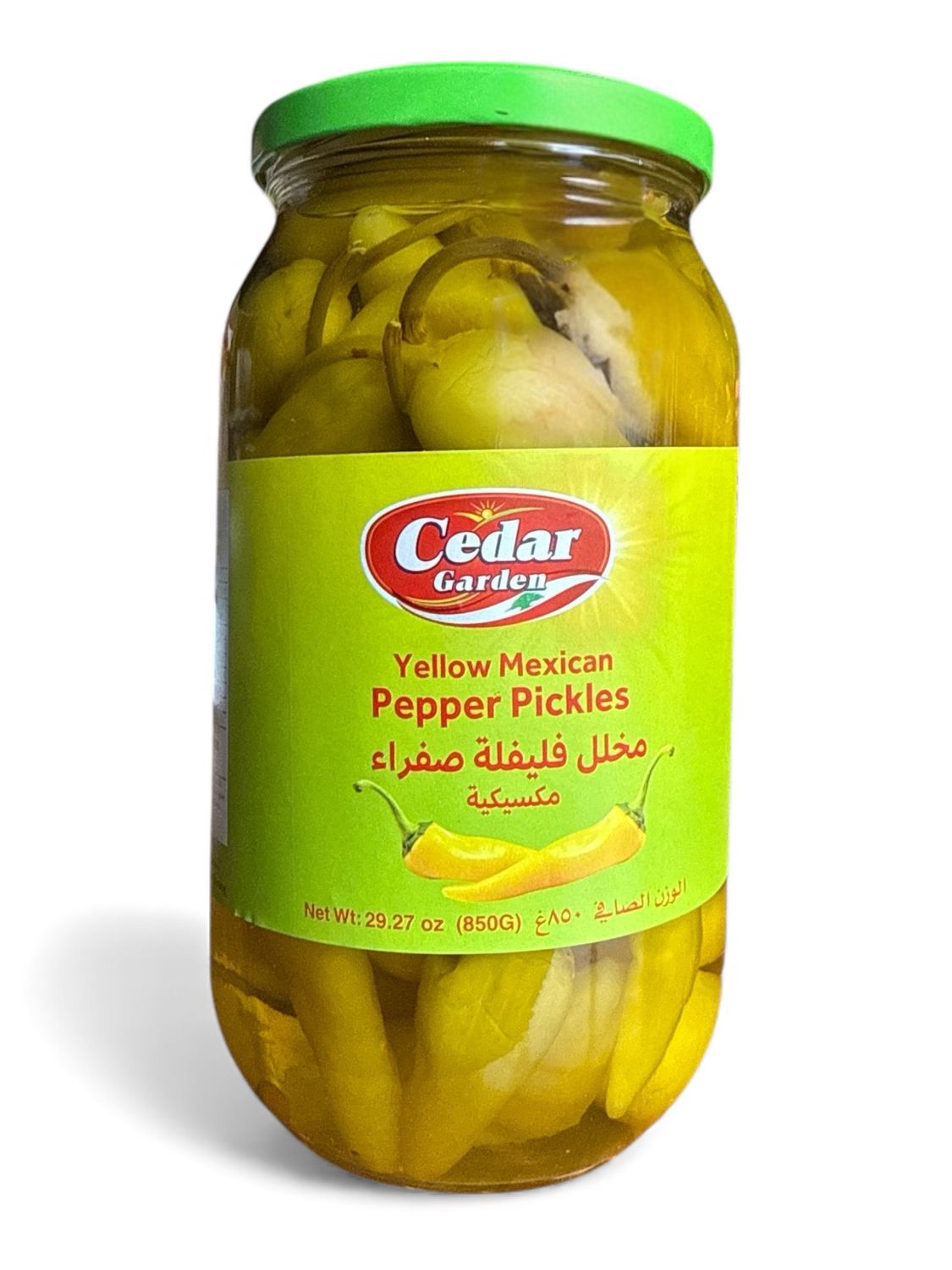 Cedar Garden Yellow Mexican Pickled Peppers 12x850g