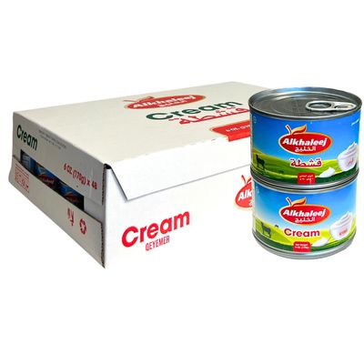 Al Khaleej Kashta Cream Qeyemar 48x170g