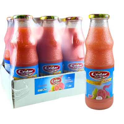 Cedar Garden Pink Guava Nectar Juice 6x1L
