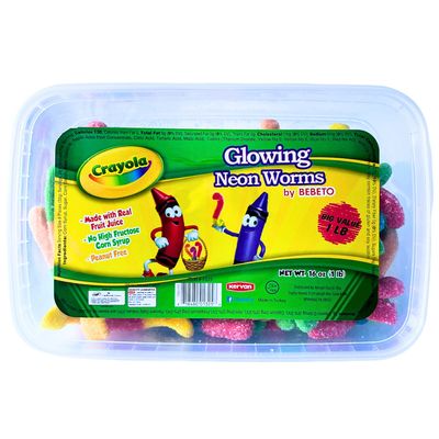 Crayola Neon Worms 12x454g